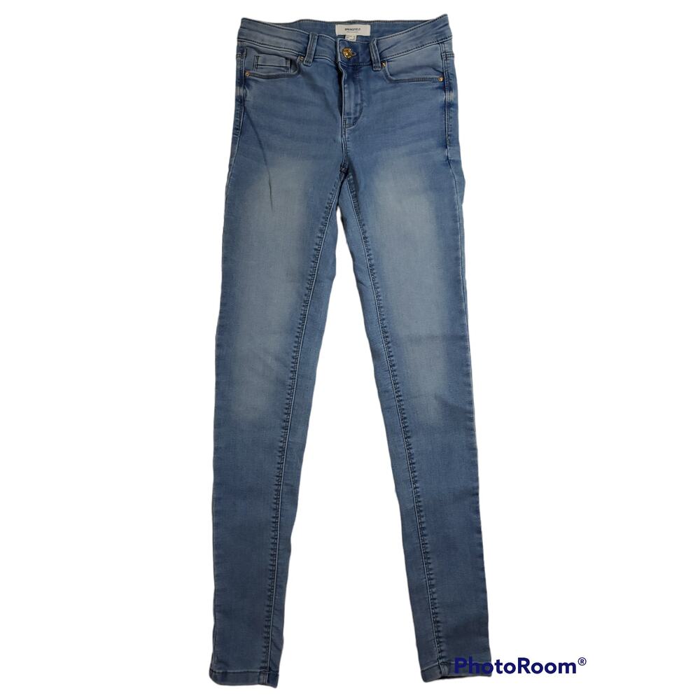 Springfield | Light Blue Skinny, Straight Leg Jeans | Size 6 (European 36)